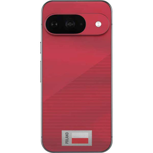 Poland Soccer Flag Google Pixel 9 Skin